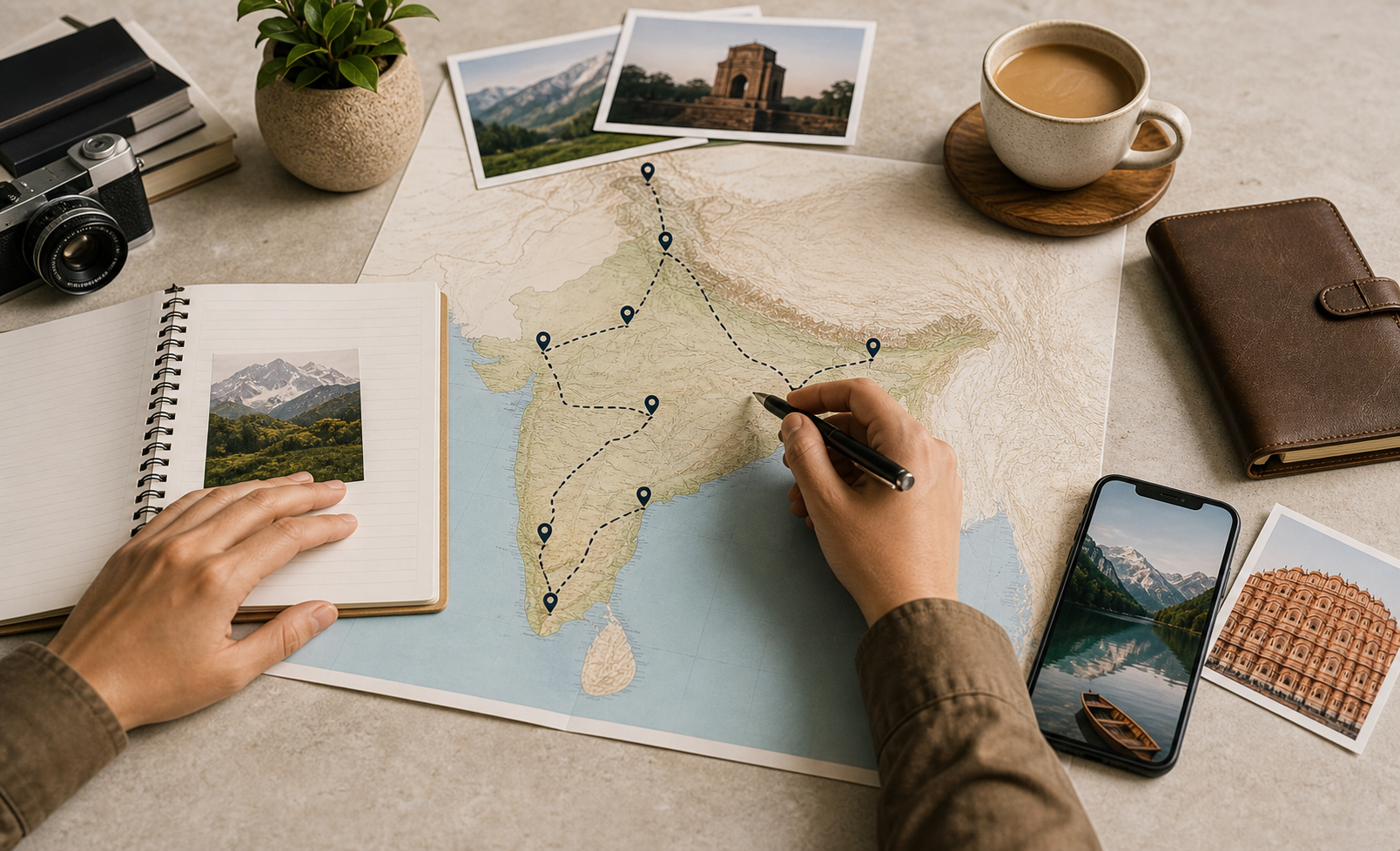 Complete itinerary planning